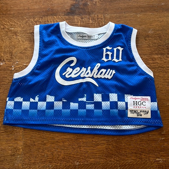 Authentic Headgear Classics Crenshaw Hussle Crop Top - Picture 1 of 6